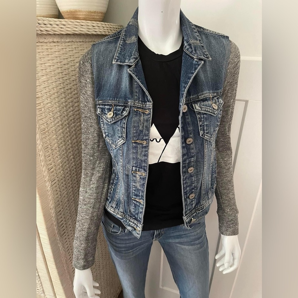 Silver Jean Jacket